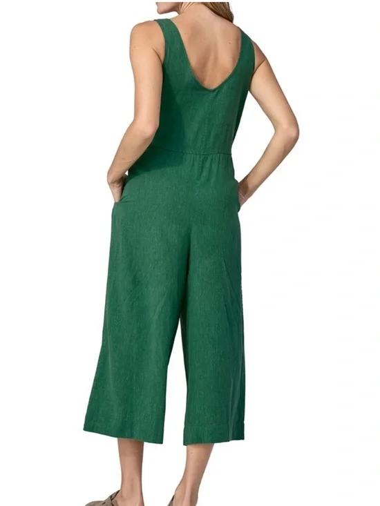 Patagonia Women's Garden
Island Jumpsuit Green size Medium - Picture 2 of 9